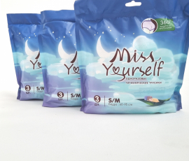 Гигиенические одноразовые трусы/женские послеродовые/ночные/менструальные/урологические/утягивающие трусы женские/ размер S/M обхват бедер 60-95 см. - Double love